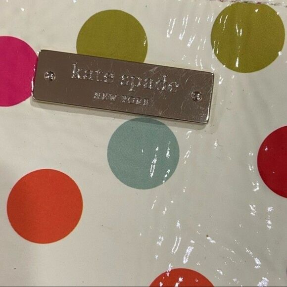 Kate Spade Multicolor Polka Dots Cosmetics Bag - Picture 3 of 9